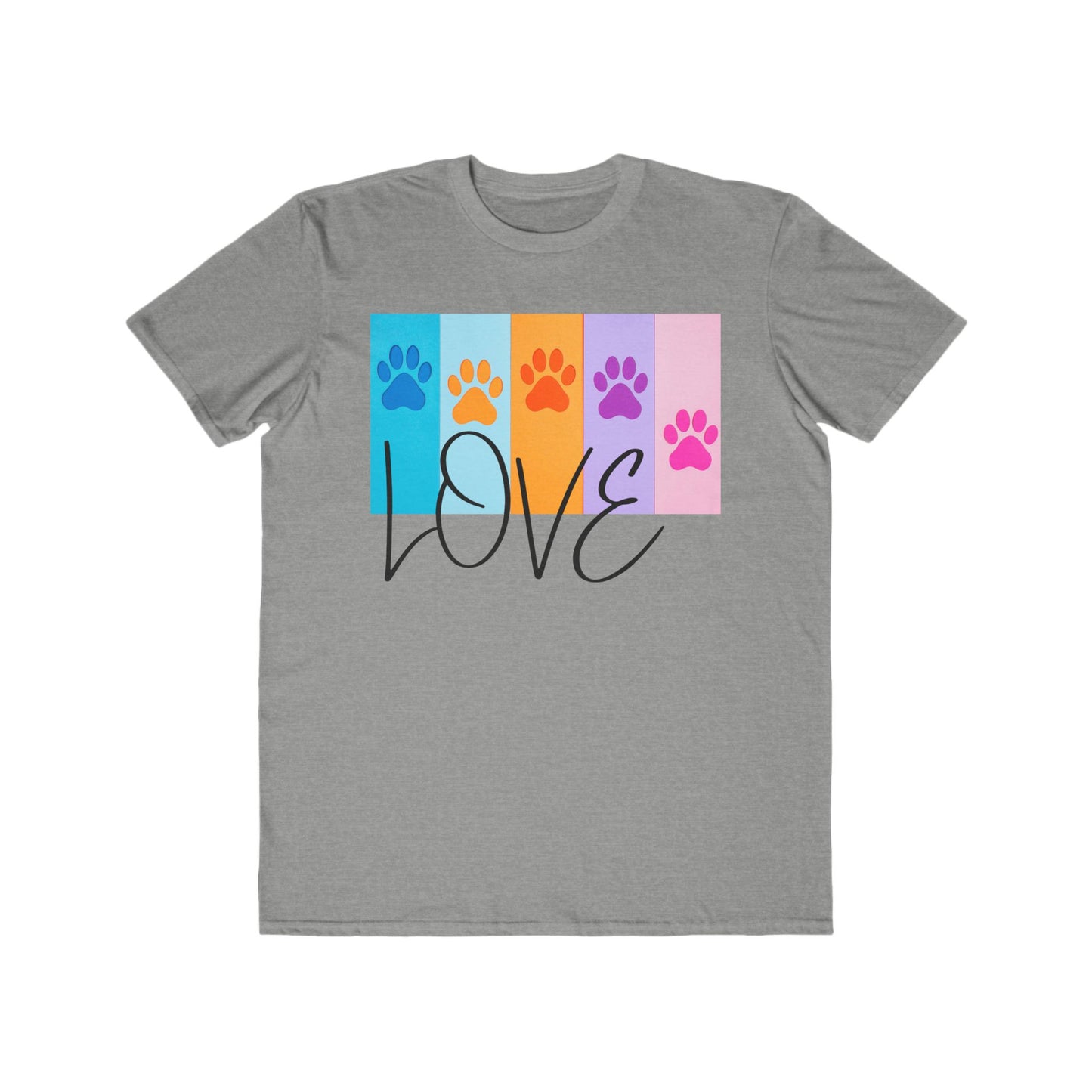 Dog Lover Tee Shirt Colorful Playful Fun Lightweight Casual Comfy Comfortable - Mens & Women’s Fashion