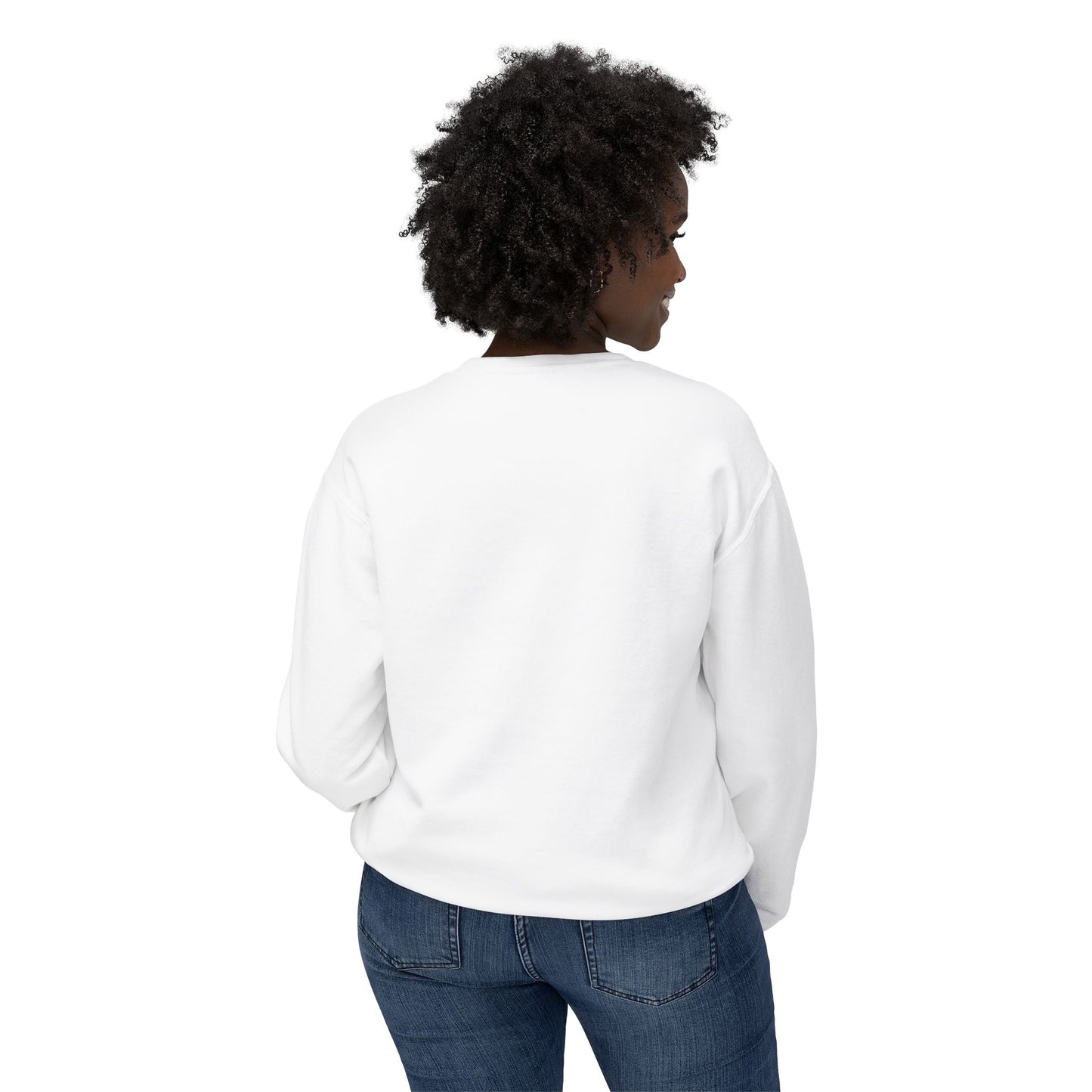 Attitude Digital Tattoo Cozy Unisex Lightweight Crewneck Sweatshirt