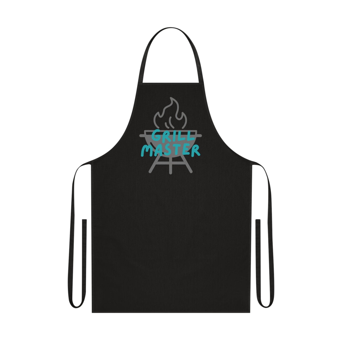 Grill Master Cotton Apron - BBQ Chef Apron / Grill Master / Great Gift / Stocking Stuffer.