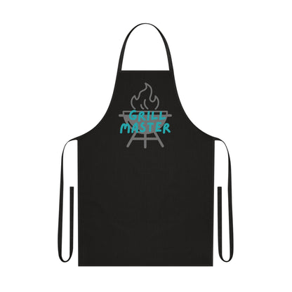 Grill Master Cotton Apron - BBQ Chef Apron / Grill Master / Great Gift / Stocking Stuffer.