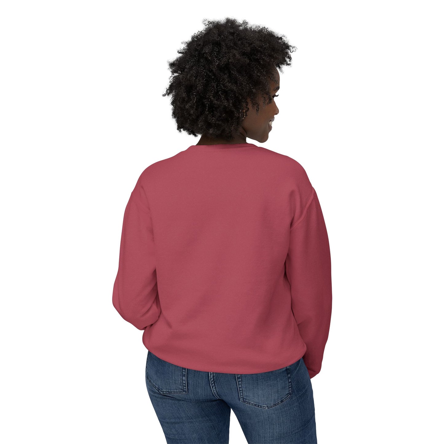 Attitude Digital Tattoo Cozy Unisex Lightweight Crewneck Sweatshirt