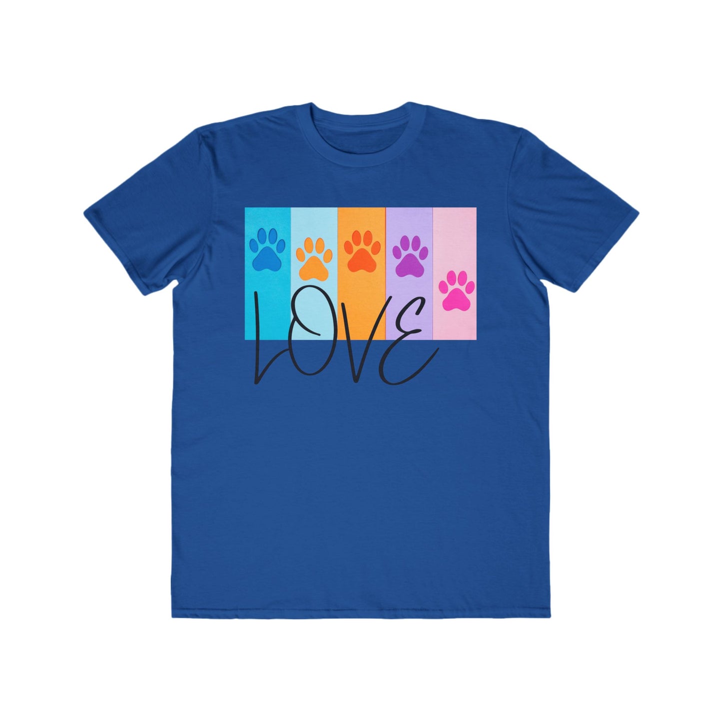Dog Cat Lover Tee Shirt Colorful Playful Fun Lightweight Casual Comfy Comfortable - Mens and Womens Fashion