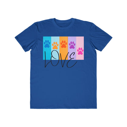 Dog Cat Lover Tee Shirt Colorful Playful Fun Lightweight Casual Comfy Comfortable - Mens and Womens Fashion