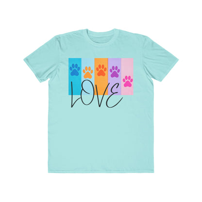 Dog Cat Lover Tee Shirt Colorful Playful Fun Lightweight Casual Comfy Comfortable - Mens and Womens Fashion