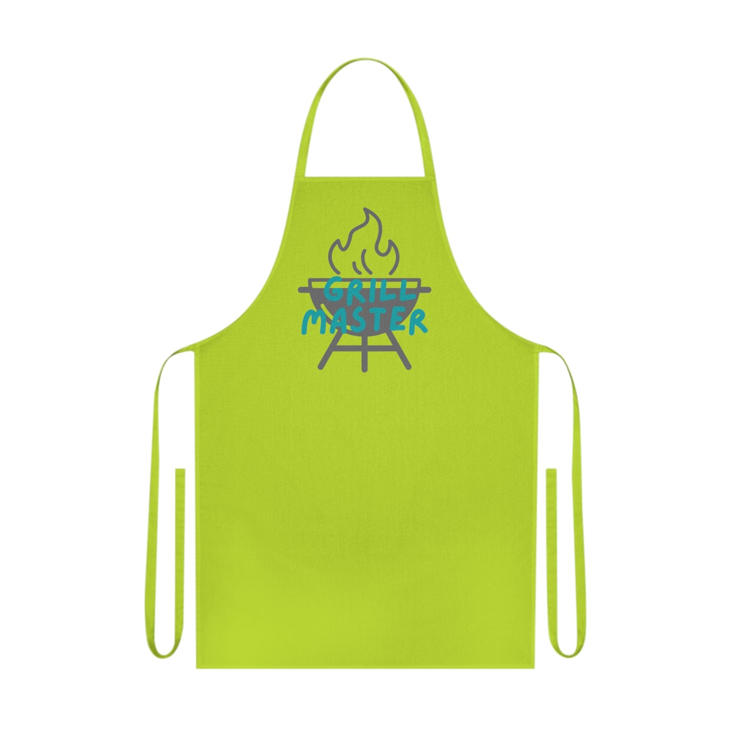 Grill Master Cotton Apron - BBQ Chef Apron / Grill Master / Great Gift / Stocking Stuffer.