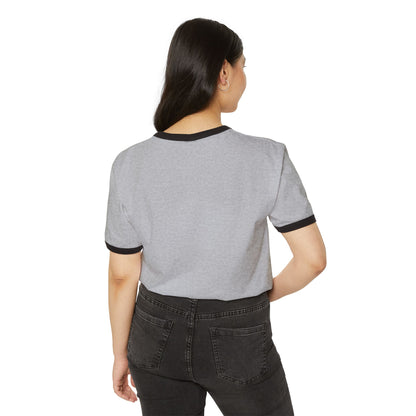 Gentle & Strong Unisex Cotton Sports Casual Lightweight Comfortable Ringer T-Shirt