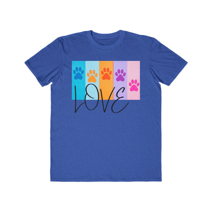 Dog Cat Lover Tee Shirt Colorful Playful Fun Lightweight Casual Comfy Comfortable - Mens and Womens Fashion