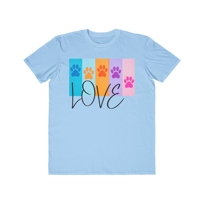 Dog Cat Lover Tee Shirt Colorful Playful Fun Lightweight Casual Comfy Comfortable - Mens and Womens Fashion