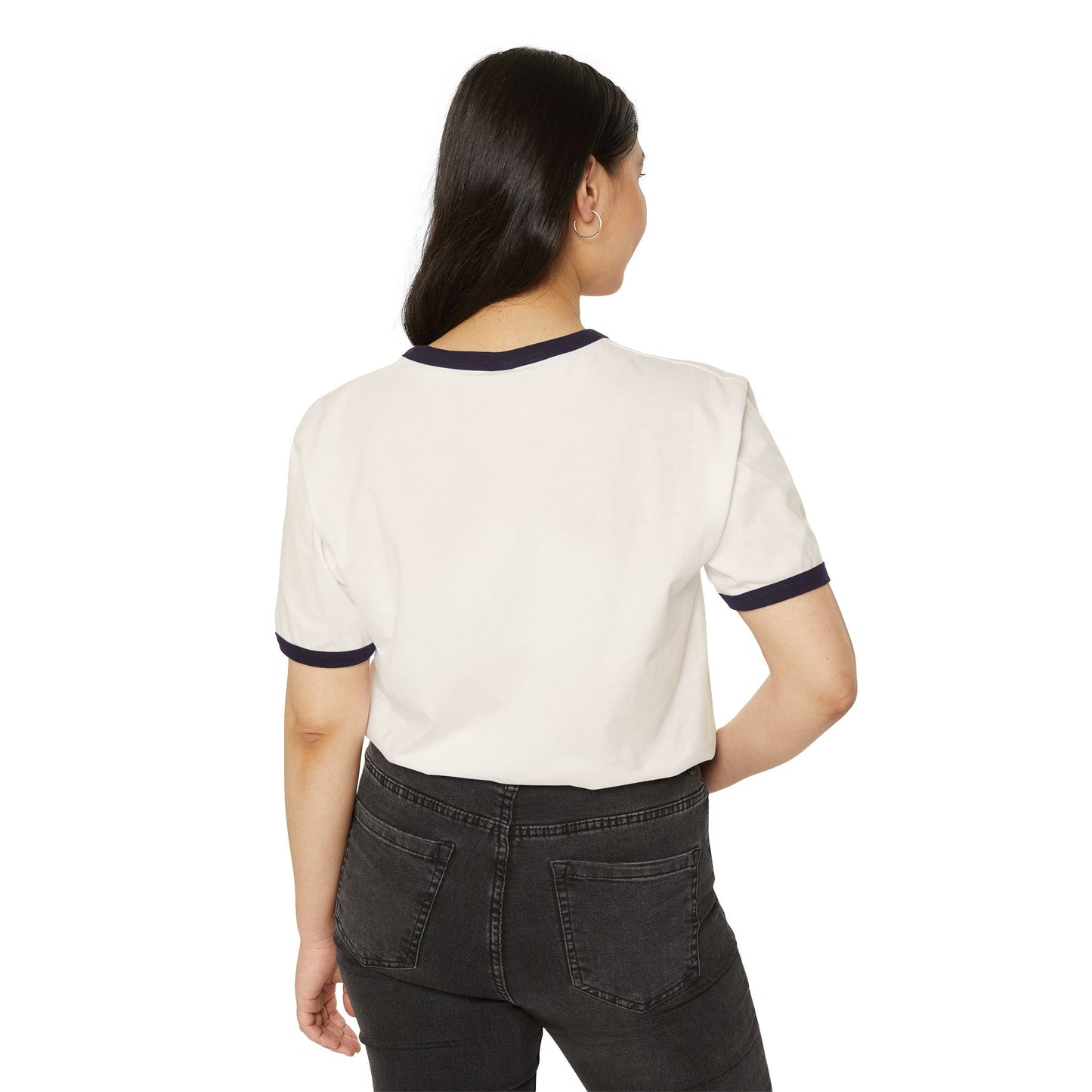 Gentle & Strong Unisex Cotton Sports Casual Lightweight Comfortable Ringer T-Shirt