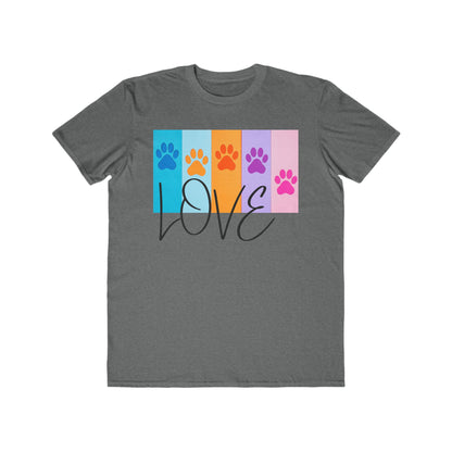 Dog Cat Lover Tee Shirt Colorful Playful Fun Lightweight Casual Comfy Comfortable - Mens and Womens Fashion
