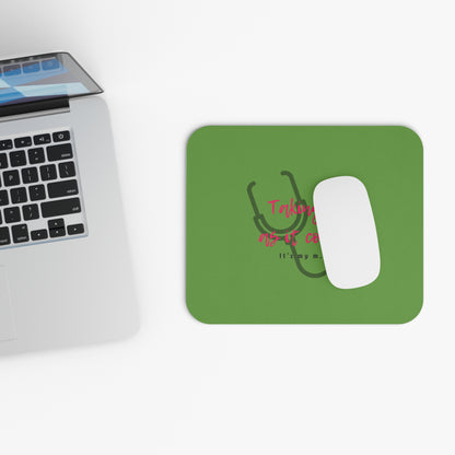 Fun Stethoscope Mouse Pad